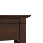 Table de chevet côtière avec motif en X, tiroir et étagère – Plusieurs coloris, assemblage par 1 personne