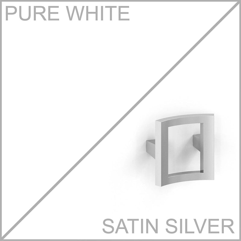 Crédence de bureau 60 W avec étagère – Blanc pur / Sable gris / Érable anthracite / Gris moderne, poste de travail individuel