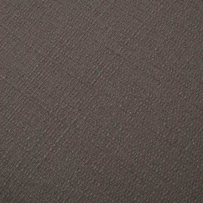 Pouffe ovale touffeté bleu / crème / gris, 1 place