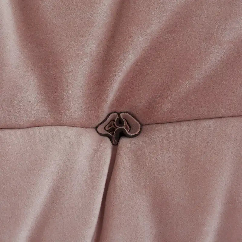 Causeuse 2 places beige / rose / grise avec housse amovible