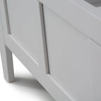 Banc de rangement 2 places en bois massif multicolore avec couvercle à charnière, style contemporain
