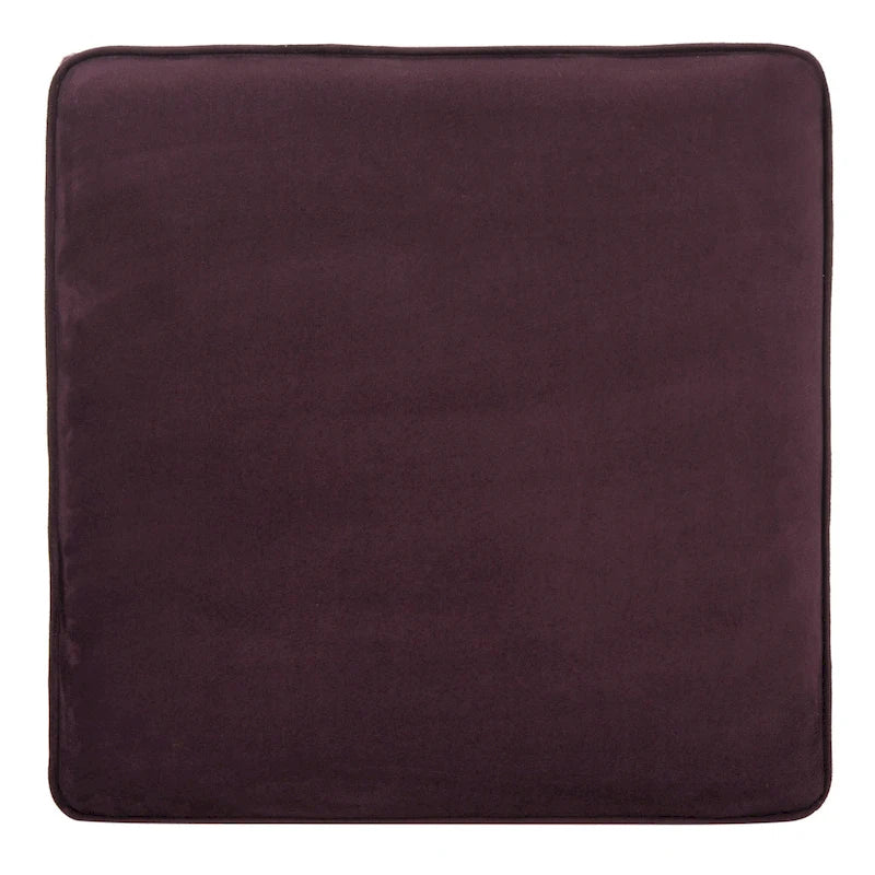 Banc ottoman à piétement en X – Rembourré en lin | Détails cloutés | 1 place | 7 coloris
