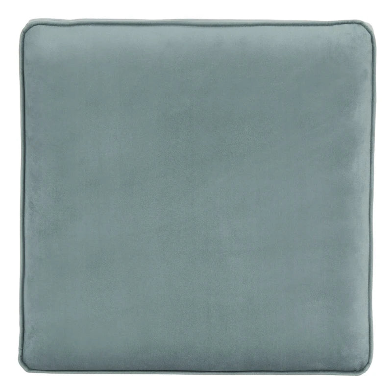 Banc ottoman à piétement en X – Rembourré en lin | Détails cloutés | 1 place | 7 coloris