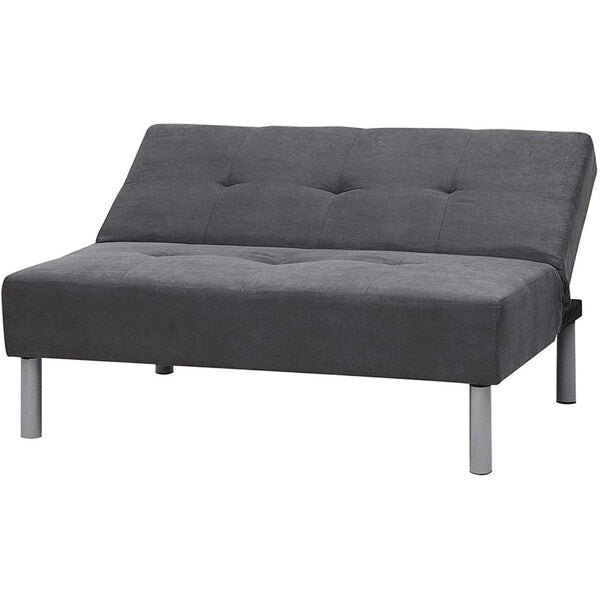 Mini-futon universitaire - Gris acier par DormCo