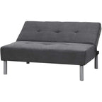 Mini-futon universitaire - Gris acier par DormCo