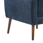 Fauteuil d'appoint rembourré en chenille, une place, 7 coloris