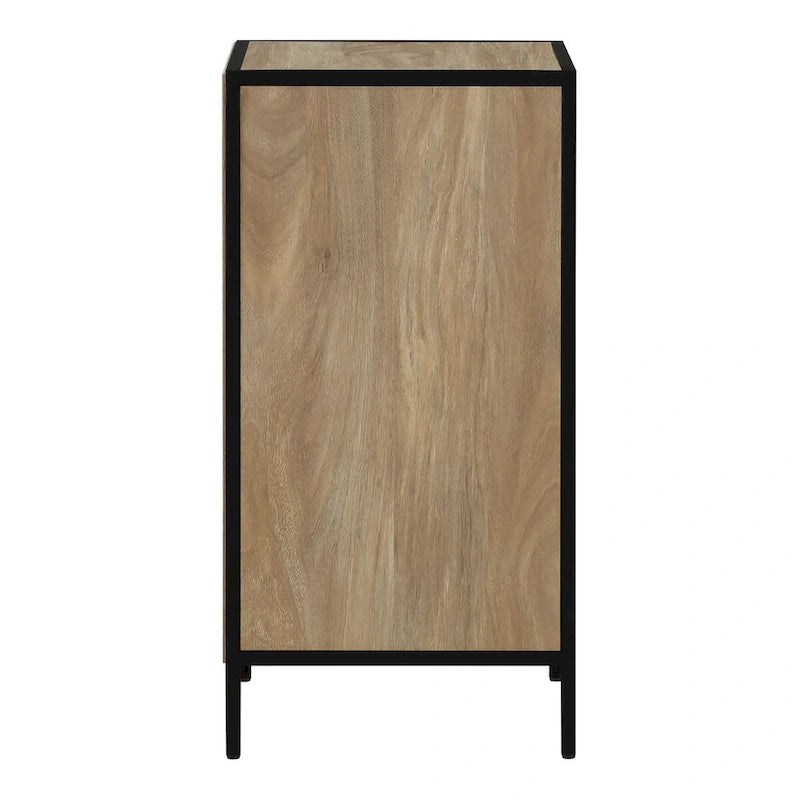 Commode de rangement à 3 tiroirs Chêne / Blanc, 1 personne