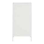 Commode de rangement à 3 tiroirs Chêne / Blanc, 1 personne