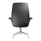 Fauteuil de bureau pivotant en similicuir à hauteur réglable – Siège simple (blanc/noir/gris/marron)